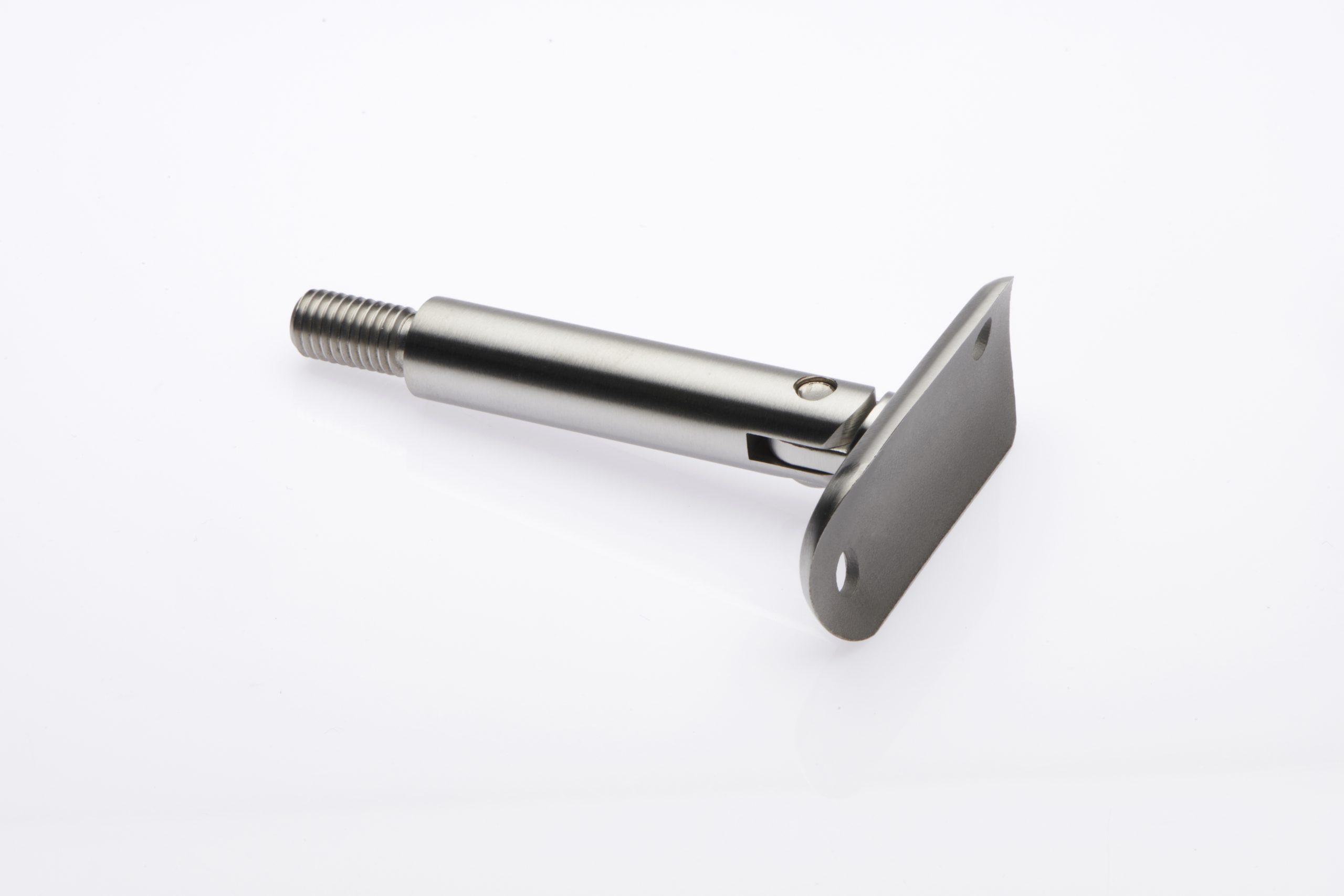Handrail Stem With Thread With Adjustable Saddle For 48mm Tube Or Handrail