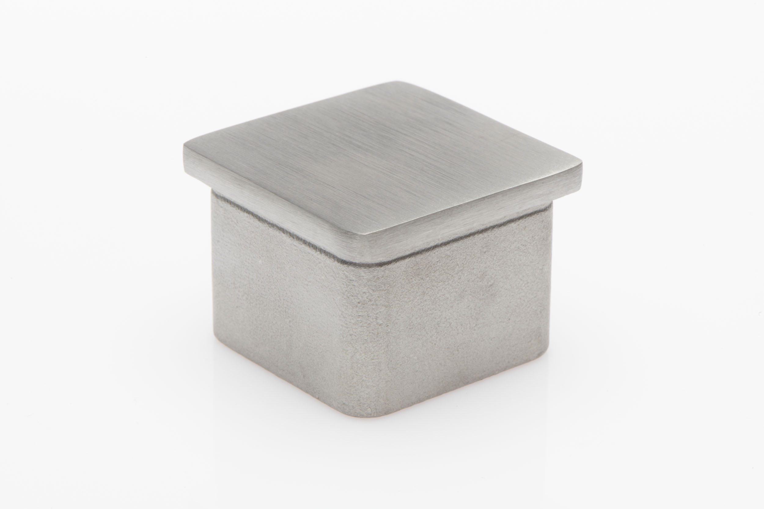 Grade 304 Stainless Steel 40mm x 40mm Square End Cap