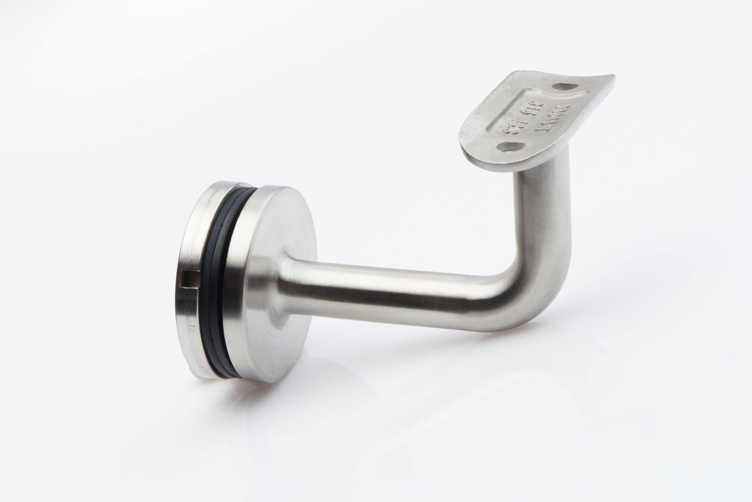 Handrail Bracket - Glass to 42.4mm Handrail